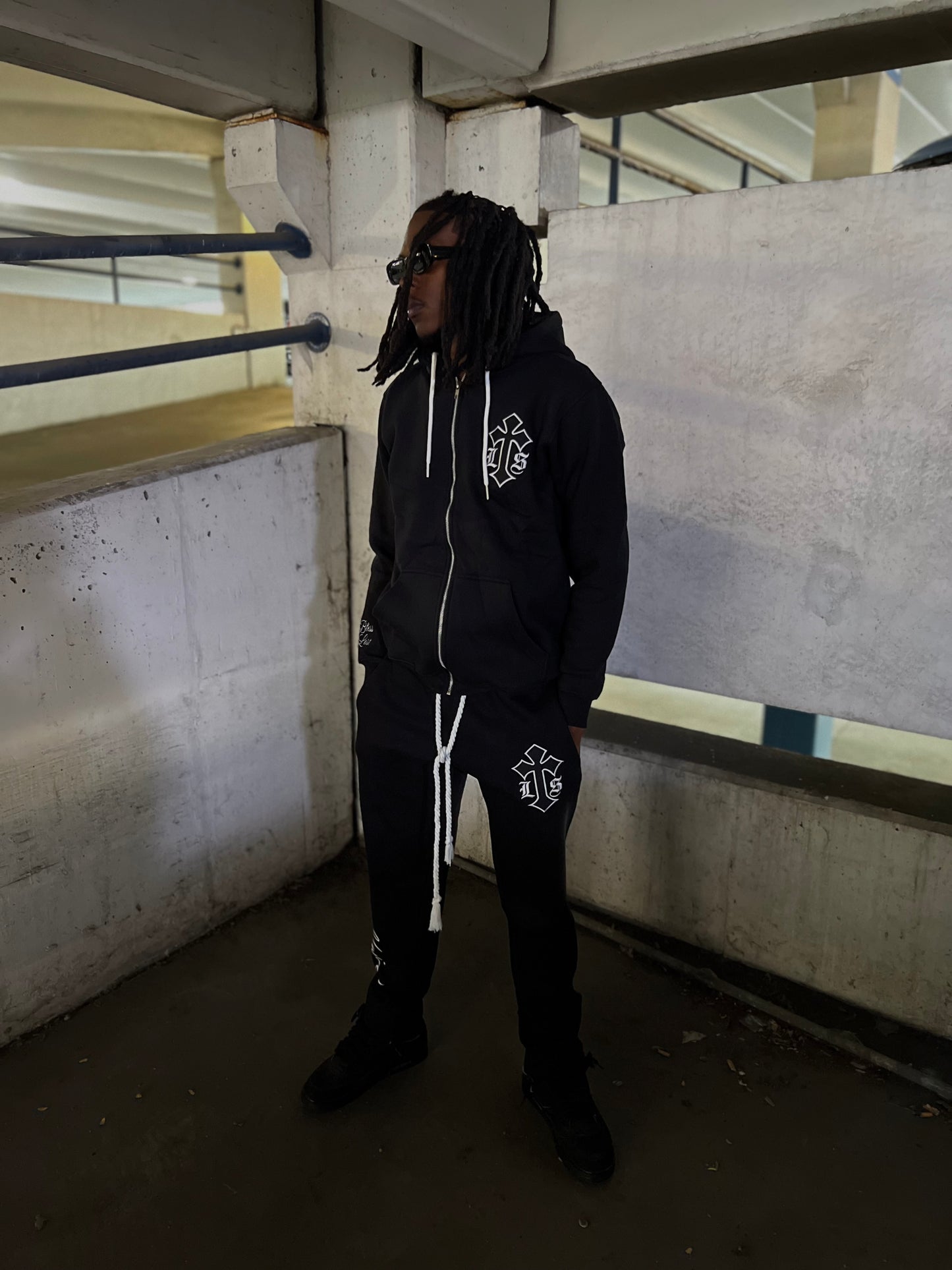 LS Cross Logo Jogging Suit